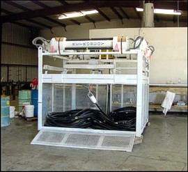 cable deployment hopper