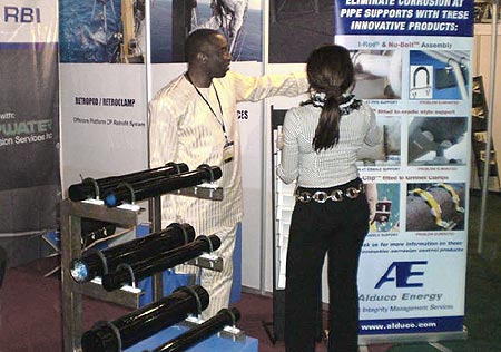 Alduco stand product demo