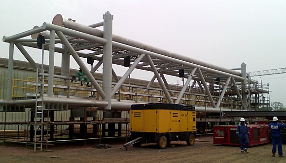 bridge to connect the B2 and B3 platforms