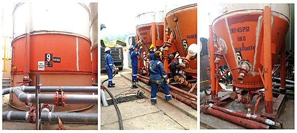 Alduco Engineering Services carrying out inspection services at Luba, Equatorial Guinea