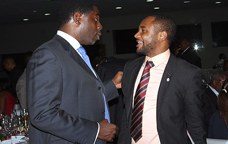 Alfredo Jones and Jacinto Owono